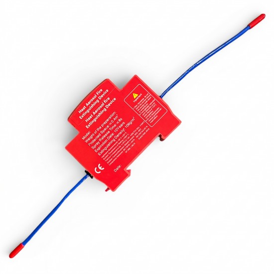 LEYDEN ‎LE-HRFE Heat Aerosol Fire Extinguishing Device – Din Rail Mounted Automatic Fire Suppression for Electrical Panels, Meter Box, MCB Box & Solar Distribution Box