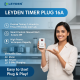 LEYDEN® TP-PLG 16A 220VAC, 16A, Digital Coundown Automatic Off Plug Socket 1 Minute to 9 Hour 45 Minutes for Waterpump, Motor, AC, E-Bike, Gyser, Heater LEYDEN® TP-PLG 16A 220VAC, 16A, Digital Coundown Automatic Off Plug Socket 1 Minute to 9 Hour 45 Minutes for Waterpump, Motor, AC, E-Bike, Gyser, Heater
