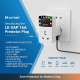 LEYDEN® LE-VAP 16A Smart Voltage Protection Plug | 220VAC | Under & Over Voltage + Over Current Protection | Dry Run Protection | Off Timer & Cyclic Timer (1-999 Minutes) | 4000V Surge Protection | For AC, Water Pump, Freezer, Geyser, Heater LEYDEN® LE-VAP 16A Smart Voltage Protection Plug | 220VAC | Under & Over Voltage + Over Current Protection | Dry Run Protection | Off Timer & Cyclic Timer (1-999 Minutes) | 4000V Surge Protection | For AC, Water Pump, Freezer, Geyser, Heater