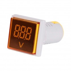 LEYDEN® Square Volt Meter LED Digital Display Gauge Volt Digital, Voltage Meter Indicator, Signal Lamp, Voltmeter Lights Tester, Measuring Range 60-500V AC, 22 mm Digital Voltage Tester Digital Voltage Tester LEYDEN® Square Volt Meter LED Digital Display Gauge Volt Digital, Voltage Meter Indicator, Signal Lamp, Voltmeter Lights Tester, Measuring Range 60-500V AC, 22 mm Digital Voltage Tester Digital Voltage Tester