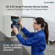 LEYDEN® SPDACDC-2P AC & DC Surge Protective Device Combo (2P AC + 2P DC SPD) | 320VAC & 600VDC | 20kA/40kA | DIN Rail Lightning Protection for Solar PV & Electrical Panels LEYDEN® SPDACDC-2P AC & DC Surge Protective Device Combo (2P AC + 2P DC SPD) | 320VAC & 600VDC | 20kA/40kA | DIN Rail Lightning Protection for Solar PV & Electrical Panels