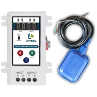 LEYDEN® TM-CLKWL 15A, Real Clock Time Switch 50 On-Off Program with Water Level Float Sensor for Motor Water Pump LEYDEN® TM-CLKWL 15A, Real Clock Time Switch 50 On-Off Program with Water Level Float Sensor for Motor Water Pump
