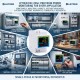 LEYDEN D52-2066 6-in-1 Multi Function Digital Meter | AC 40-300V, 0-100A, 45-65Hz | Watt, kWh, Voltage, Current, Frequency & Power Factor Meter | Colour LCD | DIN Rail Mount LEYDEN D52-2066 6-in-1 Multi Function Digital Meter | AC 40-300V, 0-100A, 45-65Hz | Watt, kWh, Voltage, Current, Frequency & Power Factor Meter | Colour LCD | DIN Rail Mount