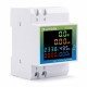 LEYDEN D52-2066 6-in-1 Multi Function Digital Meter | AC 40-300V, 0-100A, 45-65Hz | Watt, kWh, Voltage, Current, Frequency & Power Factor Meter | Colour LCD | DIN Rail Mount LEYDEN D52-2066 6-in-1 Multi Function Digital Meter | AC 40-300V, 0-100A, 45-65Hz | Watt, kWh, Voltage, Current, Frequency & Power Factor Meter | Colour LCD | DIN Rail Mount