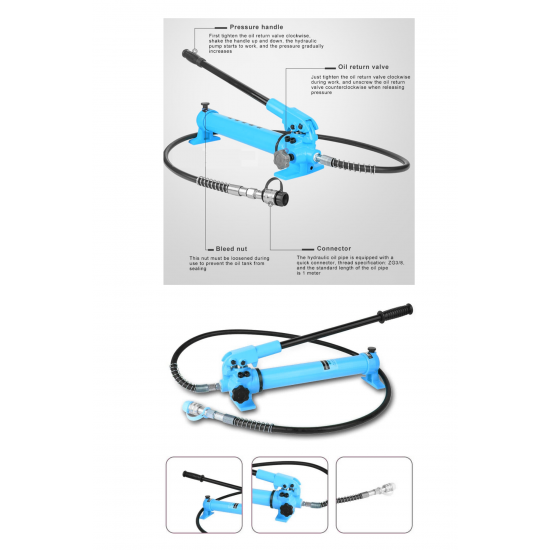 LEYDEN® FYQ-630, 150-630mm² Hydraulic Hose Crimping Tool, 35 Ton Pressure Hexagonal Crimping Tool With CP 700 Manual Hydraulic Pump, Heavy Duty HYdraulic Crimping Tool LEYDEN® FYQ-630, 150-630mm² Hydraulic Hose Crimping Tool, 35 Ton Pressure Hexagonal Crimping Tool With CP 700 Manual Hydraulic Pump, Heavy Duty HYdraulic Crimping Tool