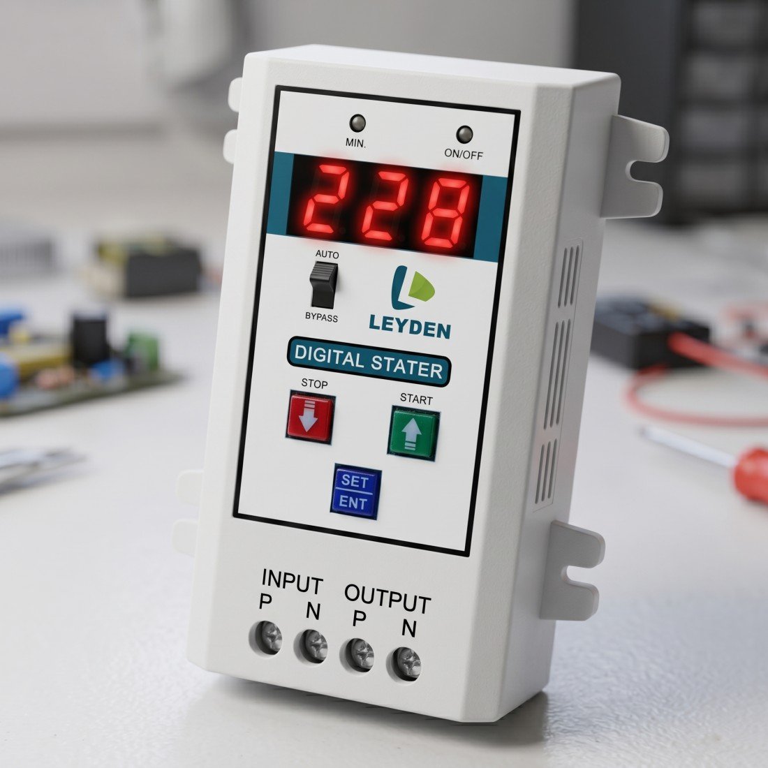 LEYDEN LE-ACP 30A Under Over Voltage & Over Current Protector with ...