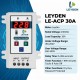 LEYDEN LE-ACP 30A Under Over Voltage & Over Current Protector with Cyclic Timer | 220VAC | Adjustable Delay 5-999s | Auto OFF 1-999 min | Dry Run Protection | Surge Protection 4000V