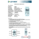 LEYDEN® LE630S Digital Timer Switch, 30A 220VAC Volt Free Output 20 ON/OFF Programs Daily & Weekly with 1-Second Interval Cyclic & Delay Function (1s–24h) Rechargeable Battery Backup for Lights, Motors, Fans, Heaters, Irrigation & Fogger