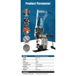 LEYDEN® MHP-20, 220-250VAC, Ø6.5-Ø20.5mm Portable Electrical Hydraulic Punching Machine Metal Drill Machine For Iron Steel Aluminium And Copper LEYDEN® MHP-20, 220-250VAC, Ø6.5-Ø20.5mm Portable Electrical Hydraulic Punching Machine Metal Drill Machine For Iron Steel Aluminium And Copper