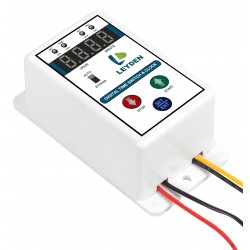 LEYDEN® TM-CLKM 12VDC, 15A, 12 Volt DC, Digital Real Clock Timer Switch 50 ON/Off Programs Per Day Witch Cyclic Function Up to 9999 Seconds Between Clock Time for Fogger, DC Motor, DC Fan, Light Etc. LEYDEN® TM-CLKM 12VDC, 15A, 12 Volt DC, Digital Real Clock Timer Switch 50 ON/Off Programs Per Day Witch Cyclic Function Up to 9999 Seconds Between Clock Time for Fogger, DC Motor, DC Fan, Light Etc.