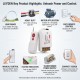 LEYDEN LE-RFC1KM 220VAC 30A RF Remote Control Switch up to 1000m Open Land Range, Heavy Duty Wireless ON/OFF Switch for 2HP Motor, Water Pump, Agriculture, Manual Button