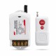 LEYDEN LE-RFC1KM 220VAC 30A RF Remote Control Switch up to 1000m Open Land Range, Heavy Duty Wireless ON/OFF Switch for 2HP Motor, Water Pump, Agriculture, Manual Button