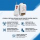 LEYDEN LE-RFC1KM 220VAC 30A RF Remote Control Switch up to 1000m Open Land Range, Heavy Duty Wireless ON/OFF Switch for 2HP Motor, Water Pump, Agriculture, Manual Button