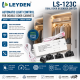 LEYDEN LS-123C Dual Door IR Sensor Switch, 220-240VAC, Automatic Wardrobe Cabinet Light Sensor, Dual Door Open/Close Motion Sensor for Wardrobe, Kitchen Cabinet, Closet, Office Furniture, 5A, 200W LED