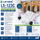 LEYDEN LS-123C Dual Door IR Sensor Switch, 220-240VAC, Automatic Wardrobe Cabinet Light Sensor, Dual Door Open/Close Motion Sensor for Wardrobe, Kitchen Cabinet, Closet, Office Furniture, 5A, 200W LED