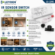 LEYDEN LS-124D IR Sensor Switch 220-240VAC | Dual Mode Door & Hand Wave IR Sensor | 200W LED | Wardrobe, Kitchen Cabinet, Closet, Mirror Light & Furniture Lighting LEYDEN LS-124D IR Sensor Switch 220-240VAC | Dual Mode Door & Hand Wave IR Sensor | 200W LED | Wardrobe, Kitchen Cabinet, Closet, Mirror Light & Furniture Lighting