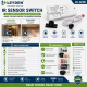 LEYDEN LS-124D IR Sensor Switch 220-240VAC | Dual Mode Door & Hand Wave IR Sensor | 200W LED | Wardrobe, Kitchen Cabinet, Closet, Mirror Light & Furniture Lighting LEYDEN LS-124D IR Sensor Switch 220-240VAC | Dual Mode Door & Hand Wave IR Sensor | 200W LED | Wardrobe, Kitchen Cabinet, Closet, Mirror Light & Furniture Lighting