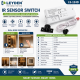 LEYDEN LS-124D IR Sensor Switch 220-240VAC | Dual Mode Door & Hand Wave IR Sensor | 200W LED | Wardrobe, Kitchen Cabinet, Closet, Mirror Light & Furniture Lighting LEYDEN LS-124D IR Sensor Switch 220-240VAC | Dual Mode Door & Hand Wave IR Sensor | 200W LED | Wardrobe, Kitchen Cabinet, Closet, Mirror Light & Furniture Lighting