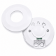 LEYDEN LS-700C 220-240VAC 5.8GHz Microwave Motion Sensor | 360° Surface Ceiling Mount Occupancy Sensor | 2000W Incandescent & 1000W LED Load | Adjustable Time, Lux & Sensitivity