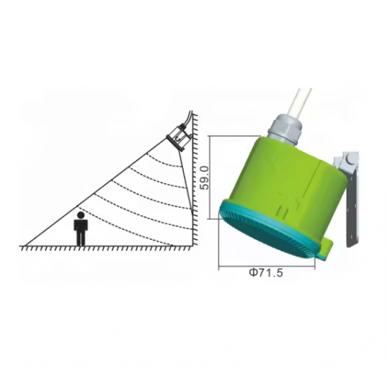 LEYDEN LS-HB759 High Bay Microwave Motion Sensor | 220-240V AC | 5.8GHz Radar Occupancy Detector | 360° Ceiling Motion Sensor | IP65 | Adjustable Time, Lux & Detection Range for High Bay LED Lights LEYDEN LS-HB759 High Bay Microwave Motion Sensor | 220-240V AC | 5.8GHz Radar Occupancy Detector | 360° Ceiling Motion Sensor | IP65 | Adjustable Time, Lux & Detection Range for High Bay LED Lights