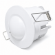 LEYDEN LS-LDN753 220-240V AC 5.8GHz Microwave Motion Sensor | 360° Concealed Ceiling Mount Occupancy Sensor | Adjustable Time Delay, Lux & Sensitivity | 1200W Incandescent & 300W LED Load