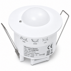 LEYDEN LS-LDN753 220-240V AC 5.8GHz Microwave Motion Sensor | 360° Concealed Ceiling Mount Occupancy Sensor | Adjustable Time Delay, Lux & Sensitivity | 1200W Incandescent & 300W LED Load LEYDEN LS-LDN753 220-240V AC 5.8GHz Microwave Motion Sensor | 360° Concealed Ceiling Mount Occupancy Sensor | Adjustable Time Delay, Lux & Sensitivity | 1200W Incandescent & 300W LED Load