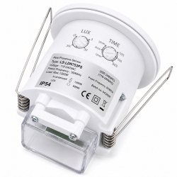 LEYDEN LS-LDN753PS 220-240VAC Microwave Presence Motion Sensor | 5.8GHz Radar Breathing Sensor | 360° Ceiling Mount Occupancy Detector | Adjustable Time Delay & Lux | 600W LED Load LEYDEN LS-LDN753PS 220-240VAC Microwave Presence Motion Sensor | 5.8GHz Radar Breathing Sensor | 360° Ceiling Mount Occupancy Detector | Adjustable Time Delay & Lux | 600W LED Load