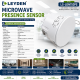 LEYDEN LS-LDN753PS 220-240VAC Microwave Presence Motion Sensor | 5.8GHz Radar Breathing Sensor | 360° Ceiling Mount Occupancy Detector | Adjustable Time Delay & Lux | 600W LED Load LEYDEN LS-LDN753PS 220-240VAC Microwave Presence Motion Sensor | 5.8GHz Radar Breathing Sensor | 360° Ceiling Mount Occupancy Detector | Adjustable Time Delay & Lux | 600W LED Load