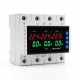 LEYDEN LE-VAPTP 63A Three Phase Voltage & Overload Protector | Adjustable Under/Over Voltage & Over Current Protection | 1-999 Sec Power-On & Recovery Delay | Phase Sequence | Password Protection