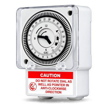LEYDEN LE-RFC3KM 220VAC 30A RF Remote Control Switch up to 3000m Open Land Range, Heavy Duty Wireless ON/OFF Switch for 2HP Motor, Water Pump, Agriculture, Manual Button