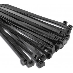 LEYDEN® High Quality 100 x 2.5 MM (4 Inch) Self Locking Nylon Cable Ties, Cable Straps Zip Wire Organizer Tie, UV Protected, Halogen Free Black LEYDEN® High Quality 100 x 2.5 MM (4 Inch) Self Locking Nylon Cable Ties, Cable Straps Zip Wire Organizer Tie, UV Protected, Halogen Free Black