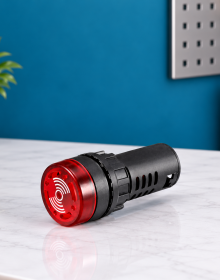 LEYDEN® LED Indicator Light, Panel Indicator Flashing Alarm with Buzzer, Easy Recognition, Great for Electrical Control Panel