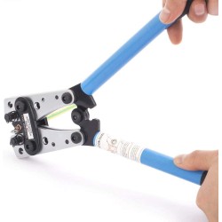 LEYDEN® HX-50B Professional 6-50mm2 Rotating Dies Hex Crimping Tool for Aluminum and Copper Termination Battery Cable Lug, Manual Crimping Tool LEYDEN® HX-50B Professional 6-50mm2 Rotating Dies Hex Crimping Tool for Aluminum and Copper Termination Battery Cable Lug, Manual Crimping Tool