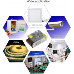 LEYDEN® 12V 5A 60W Power Supply Adapter Universal Regulated Switching Transformer AC 220V/240V to DC 12V 5amp Converter LED Driver for LED Strip Light CCTV Camera Security System LEYDEN® 12V 5A 60W Power Supply Adapter Universal Regulated Switching Transformer AC 220V/240V to DC 12V 5amp Converter LED Driver for LED Strip Light CCTV Camera Security System