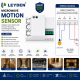 LEYDEN LS-LDN4T Microwave Motion Sensor Switch | 5.8GHz Radar Motion Detector | 360° Detection | Adjustable Time Delay & Sensitivity | 220-240V AC | For LED Lights, Corridors, Staircase, Parking & Security Lighting LEYDEN LS-LDN4T Microwave Motion Sensor Switch | 5.8GHz Radar Motion Detector | 360° Detection | Adjustable Time Delay & Sensitivity | 220-240V AC | For LED Lights, Corridors, Staircase, Parking & Security Lighting